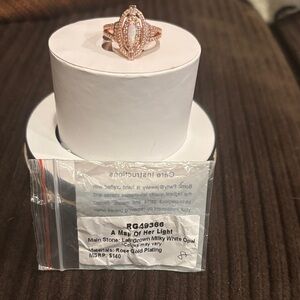 Map of Her Light: October 2025: Opal on Rose Gold